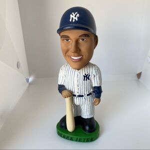 𝅺Bobble Dobbles MLBP 2001 Derek Jeter New York Yankees Bobblehead
